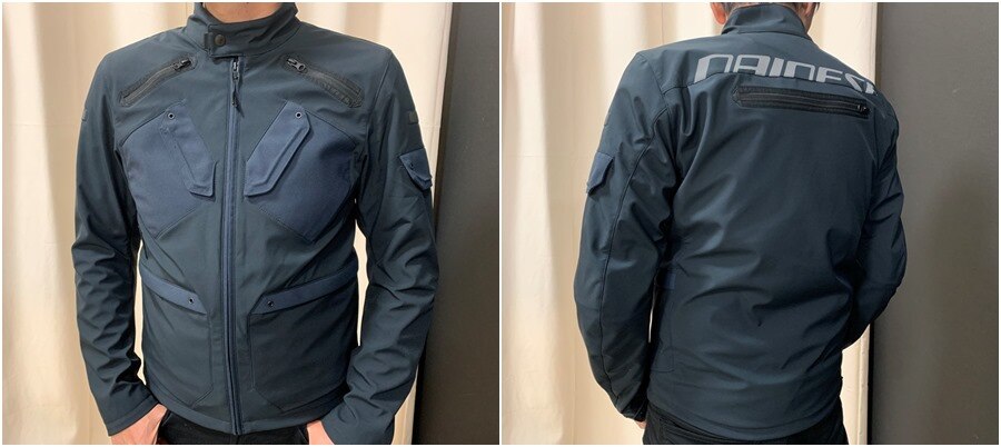 シンプルデザインでストレッチ性と快適性に優れた新作ジャケット